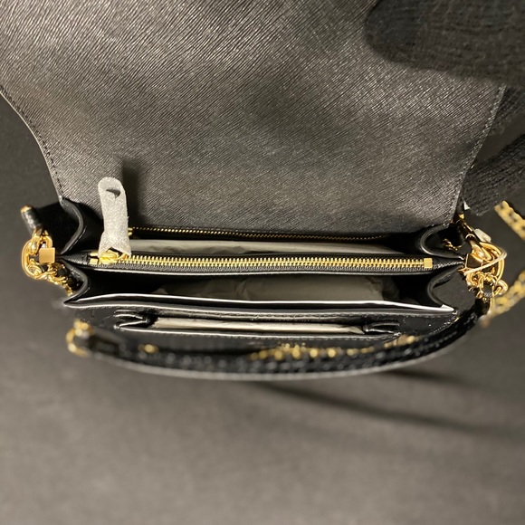 Tory Burch embossed double strap leather bag - Picture 6 of 16